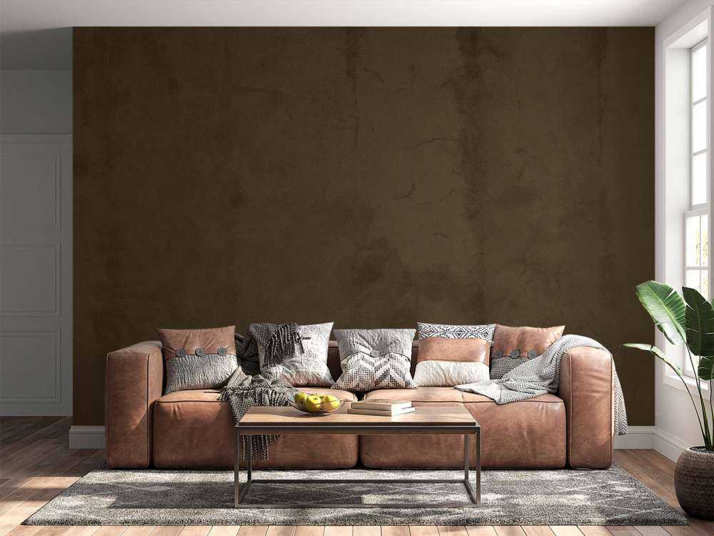 Bister brauner Beton