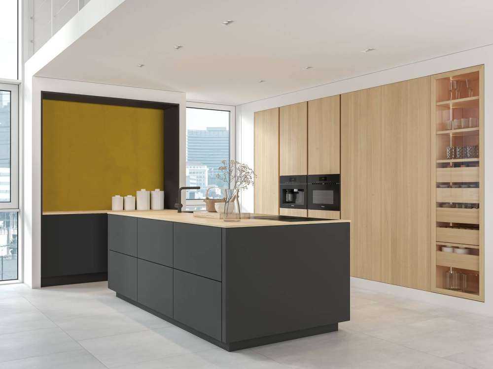 Gelbbrauner Beton