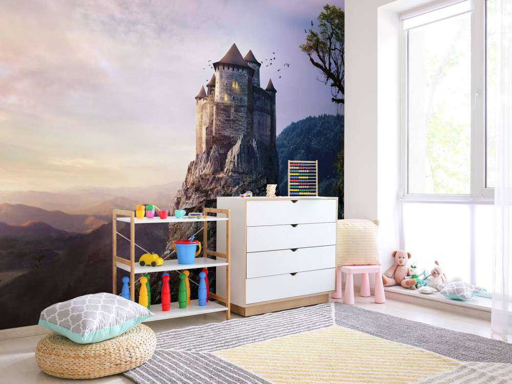 Burg auf einem Felsen