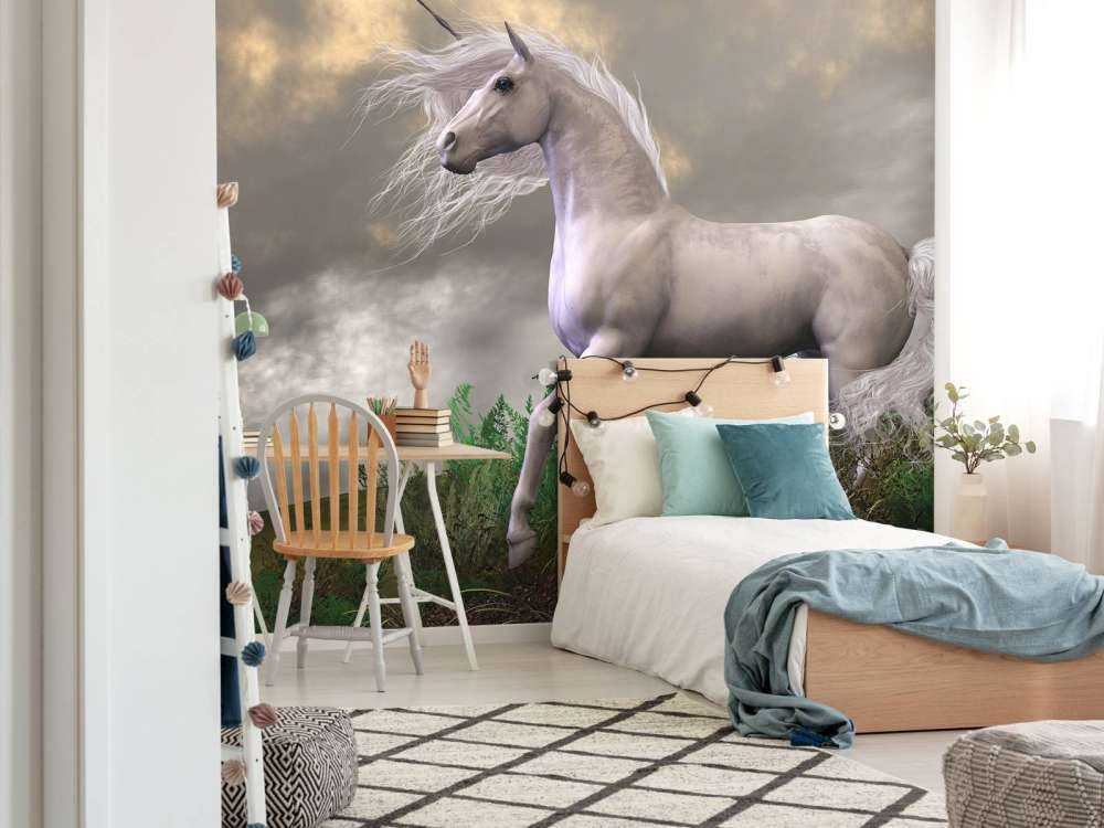 Einhorn im Sturm