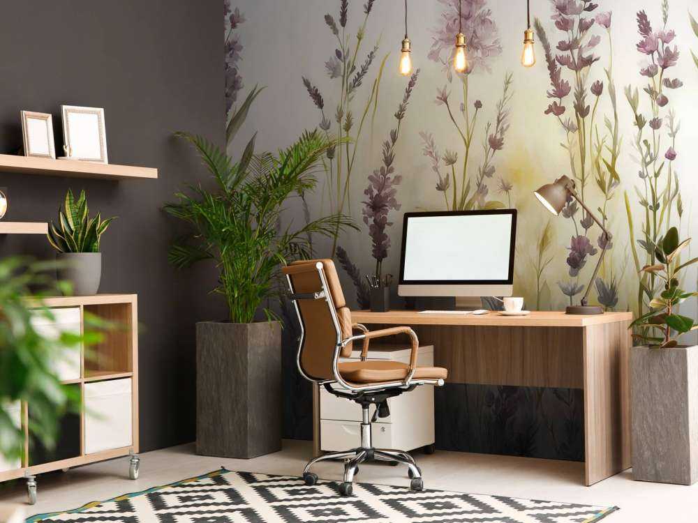 Lavendellicht Nahtlos Warm Beige