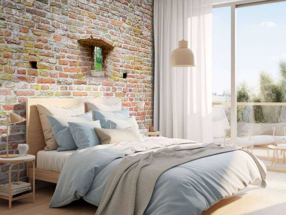 Stadtmauer mit Durchblick