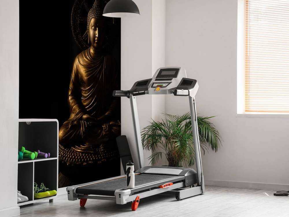Isolierter Buddha