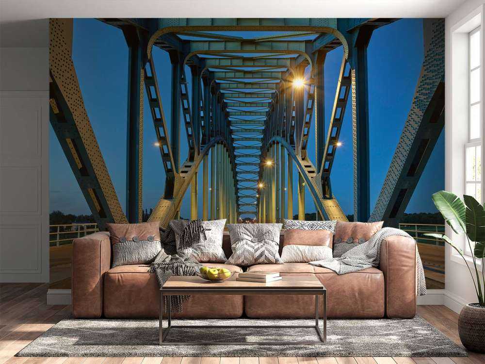 Stahlbogenbrücke