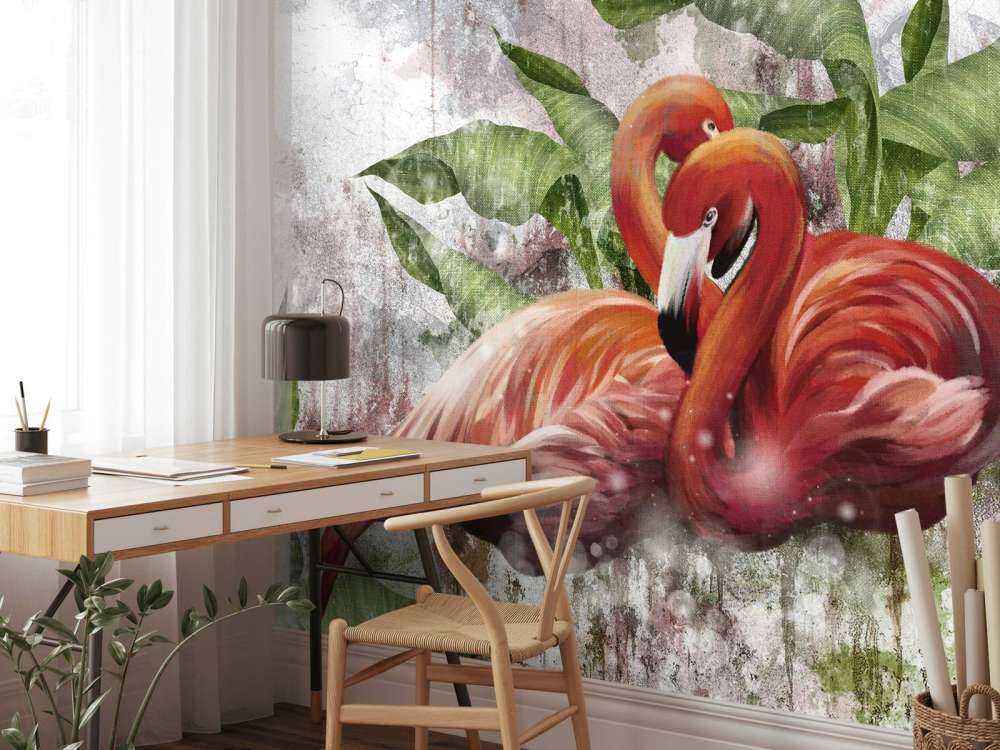 Flamingo Liebesduett
