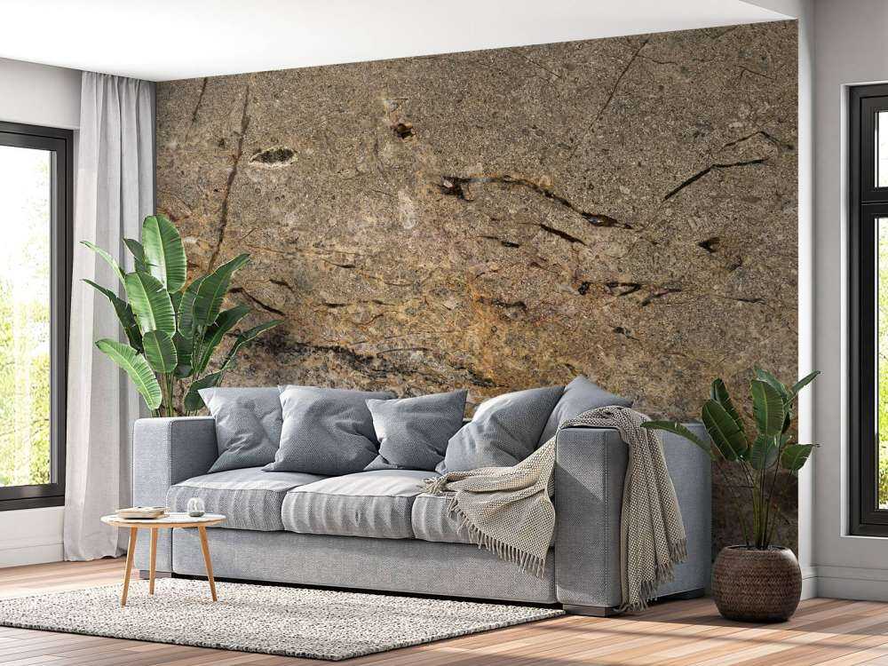 Sandfarbener Marmor