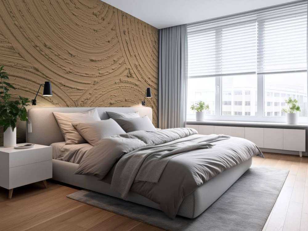 Zen-Kreise grobe Struktur in goldbraun