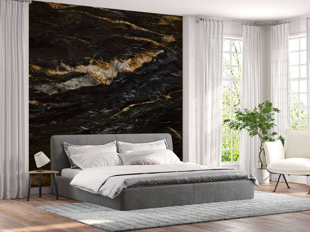 Robuster dunkler Marmor