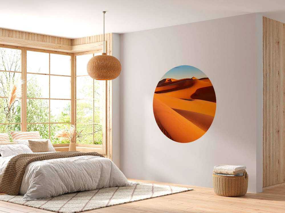 Wüste bei Sonnenuntergang