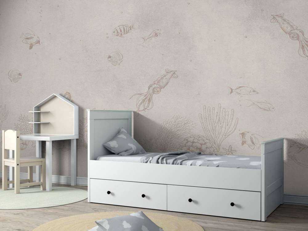 Tintenfische Meer taupe