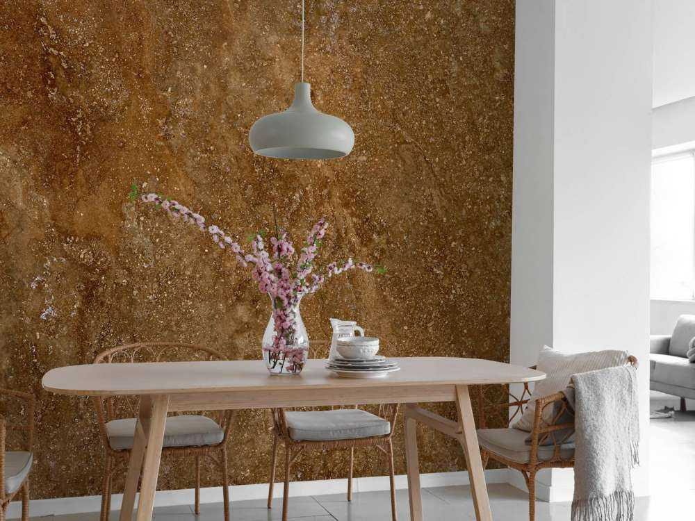 Marmor mit Goldton