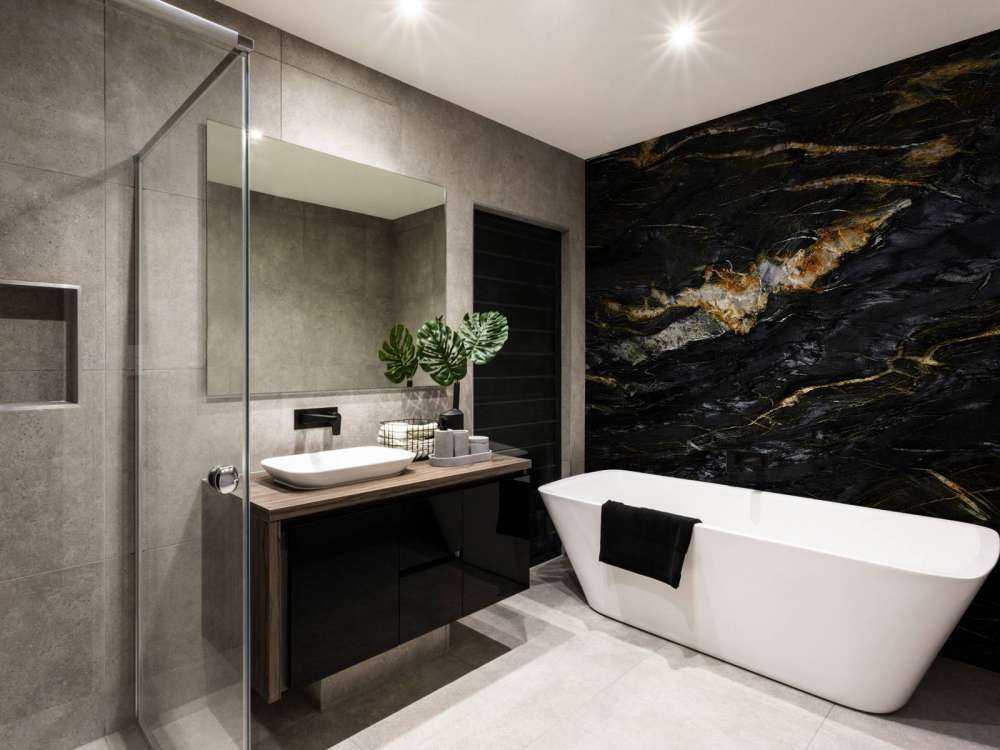 Robuster dunkler Marmor