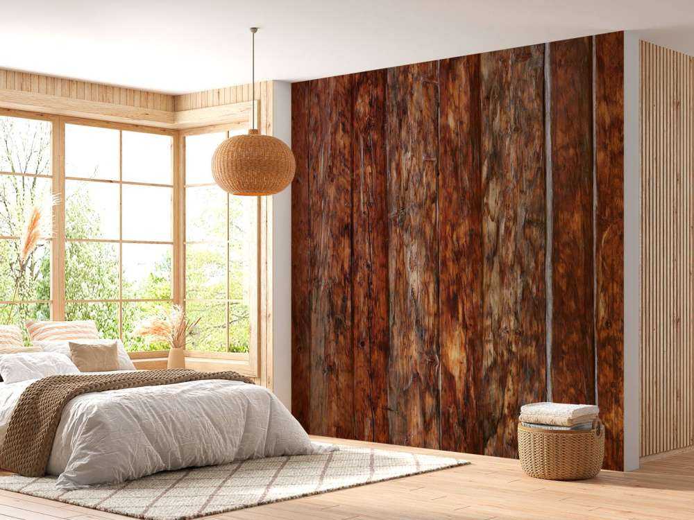 Raues und unruhiges Holz