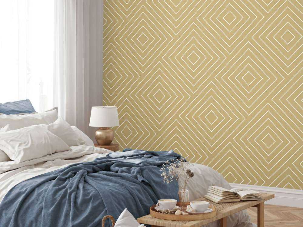 Chevron-Muster, gold