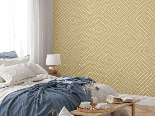 Chevron-Muster, gold