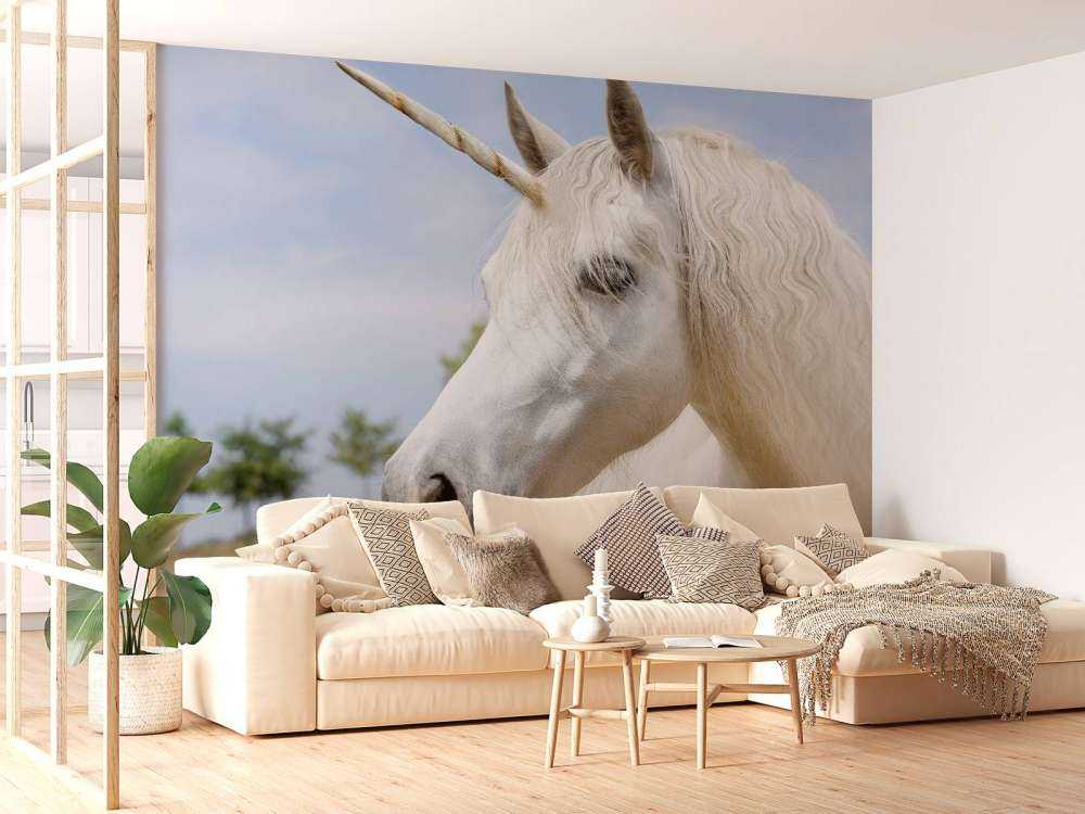 Weißes Einhorn
