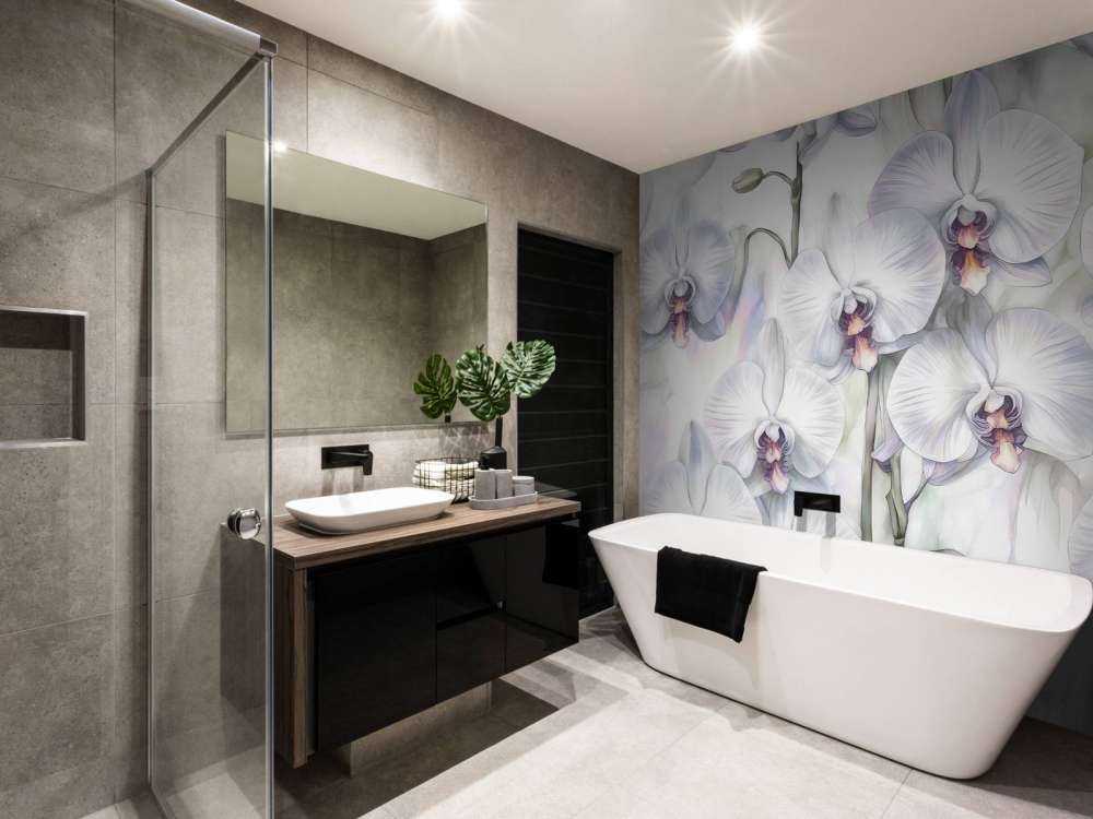 Orchideen Paradies Blau