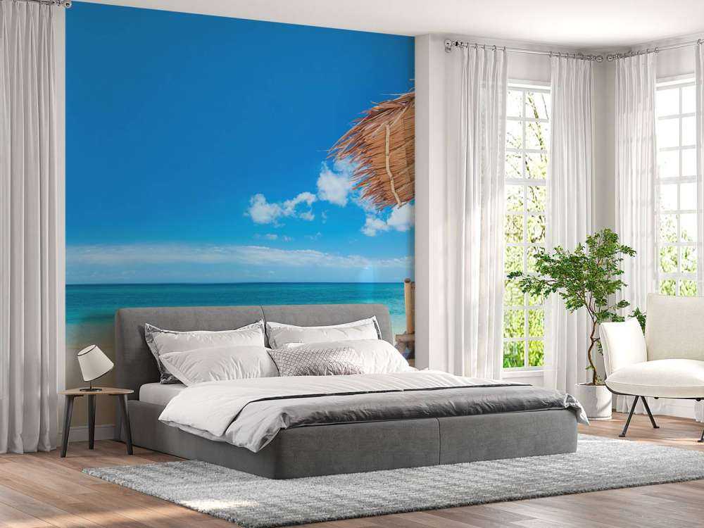 Liegestühle am Strand