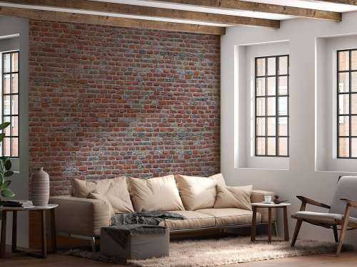 Restaurierte Wand