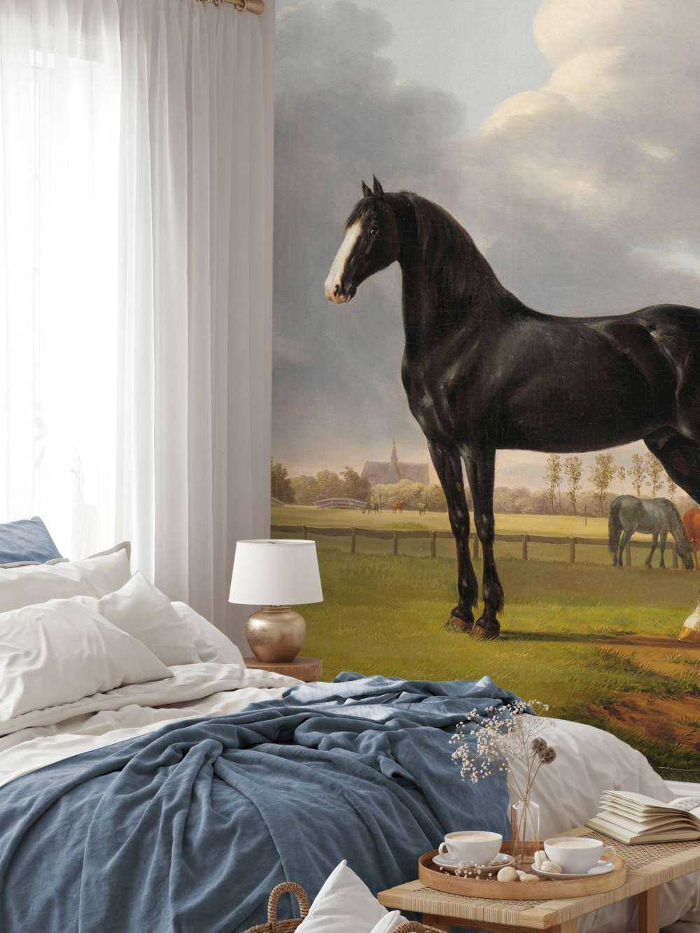 Fototapete Pferd. Die Hardlinerin De Vlugge