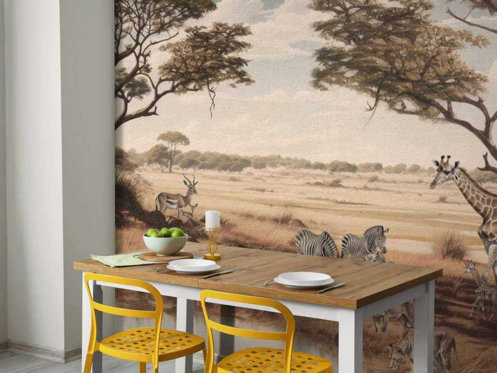 Safari-Landschaft
