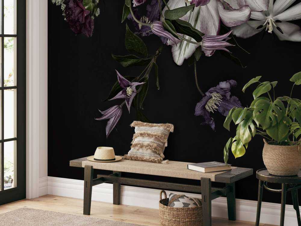 Blumen Wand
