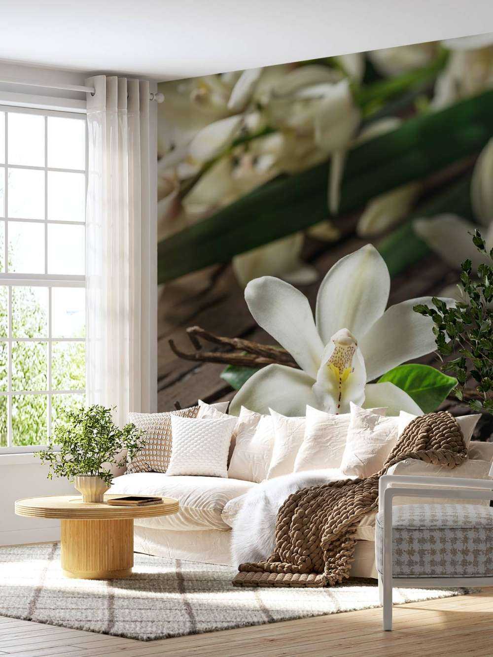 Blume und Vanille Sticks