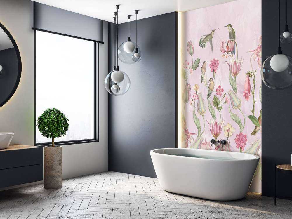 Frühling Kolibri Symphonie - Blütenrose