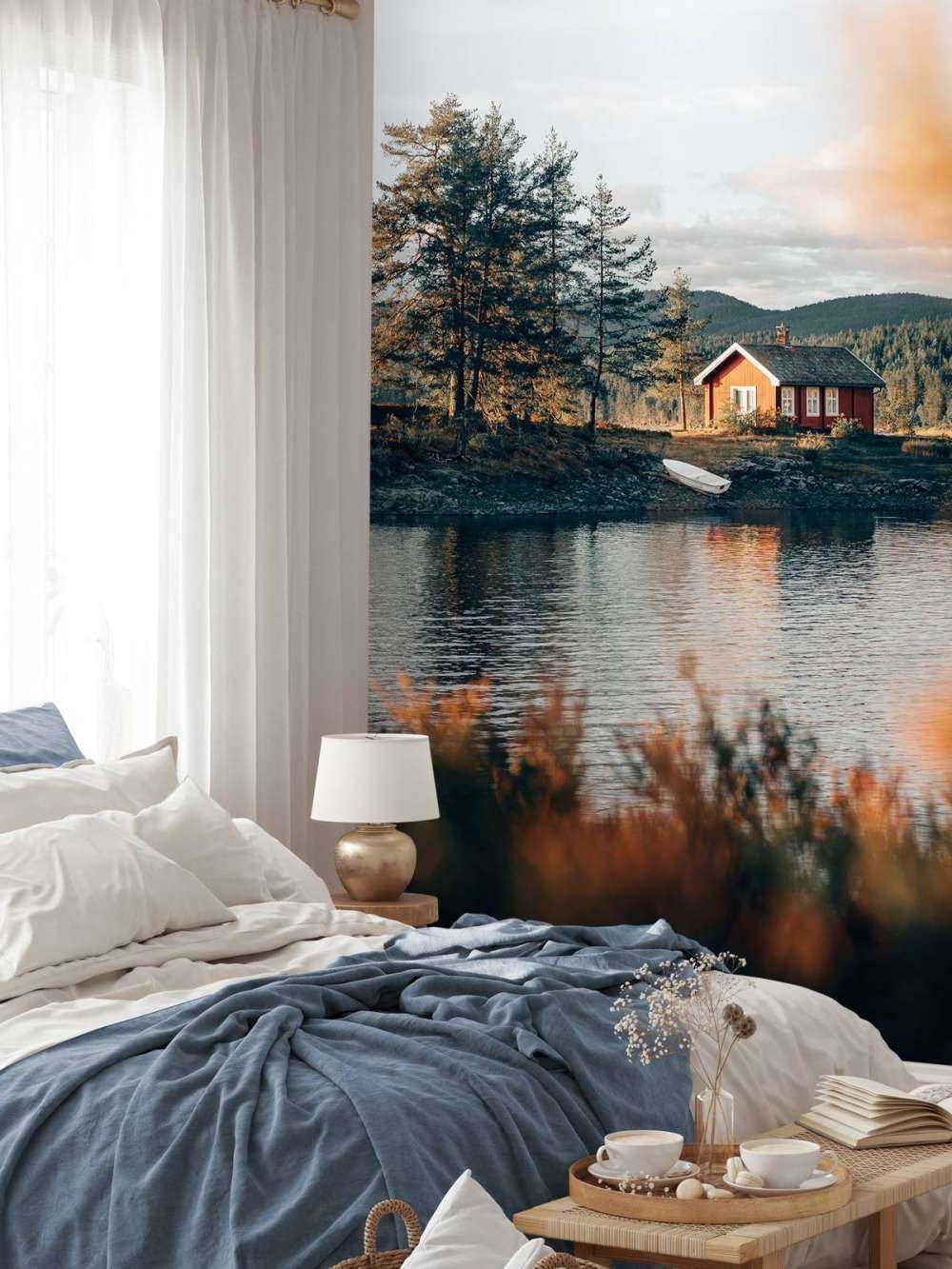 Rotes Haus am See