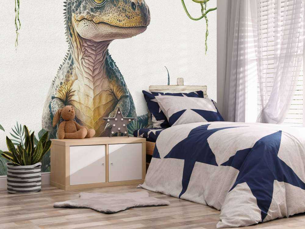 Baby-T-Rex im Dschungel