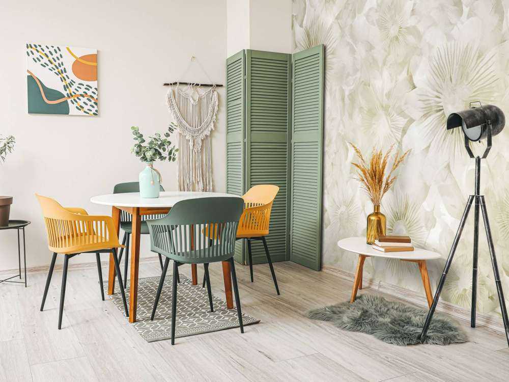 Botanische Aquarell-Eleganz Warmes Sand