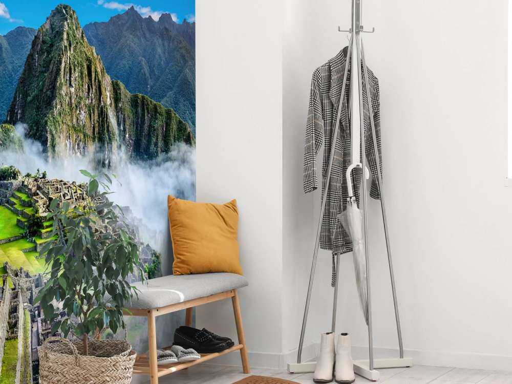 Machu Picchu im Nebel