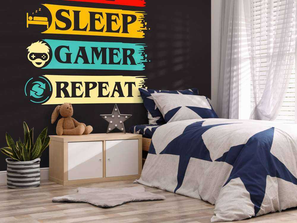 Iss Schlaf Gamer Wiederholen
