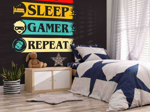 Iss Schlaf Gamer Wiederholen