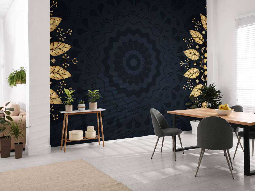 Mandalas aus Blättern