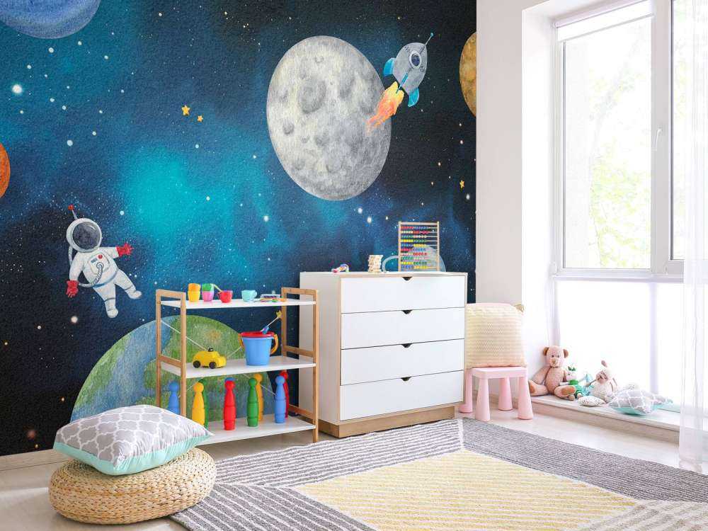 Stelläres Abenteuer in Nachtblau