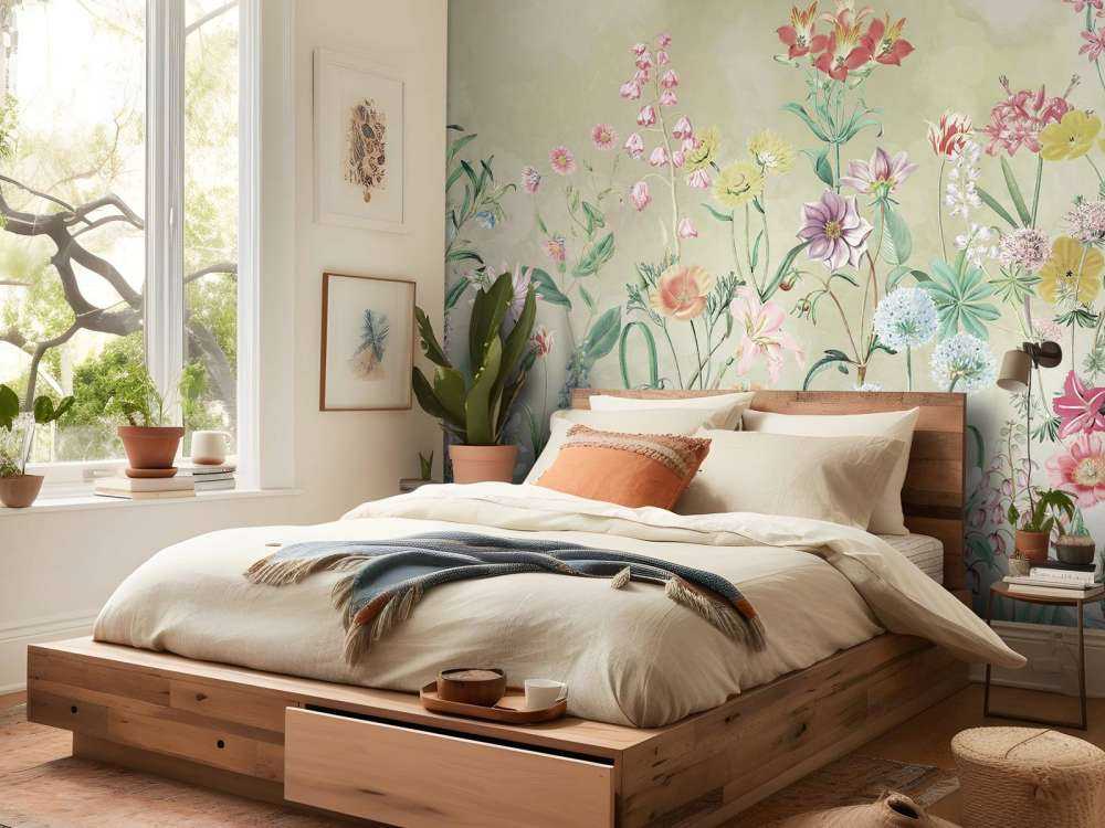 Pastell-Wildblumen-Symphonie