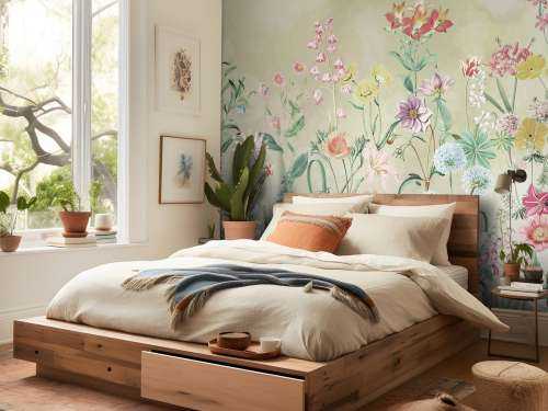 Pastell-Wildblumen-Symphonie