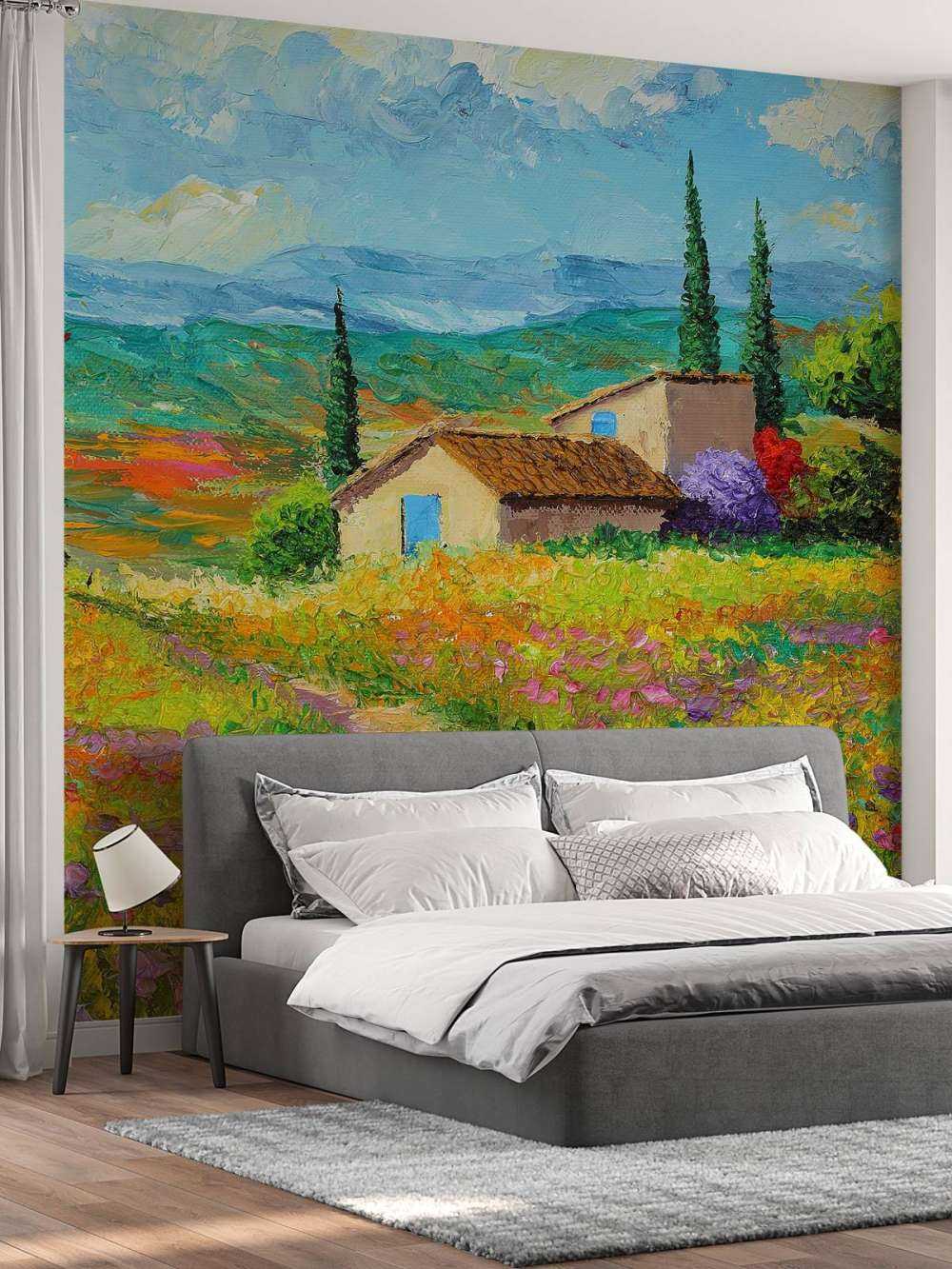 Provencal hilltop house