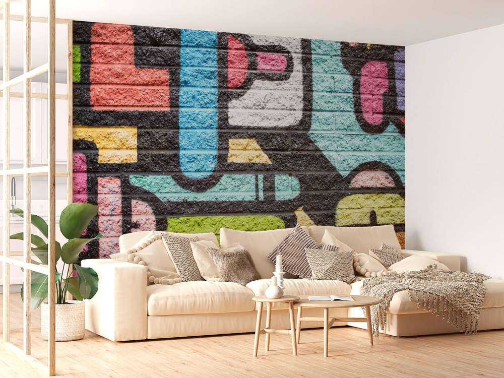 Graffiti-Wand