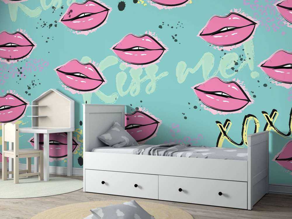 Kiss kiss turquoise