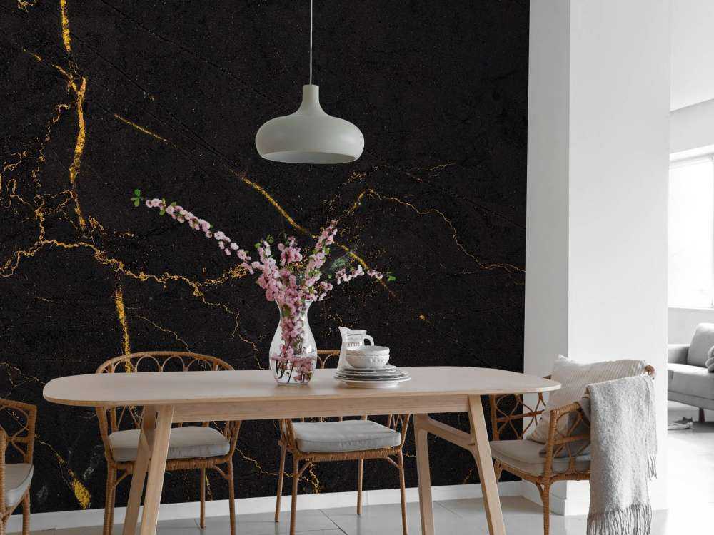 Marmor mit Gold