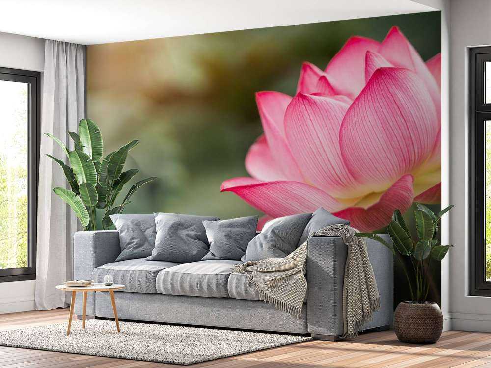Lotus in Grün