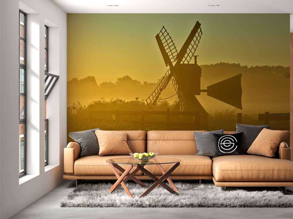 Wiesenmühle bei Sonnenaufgang