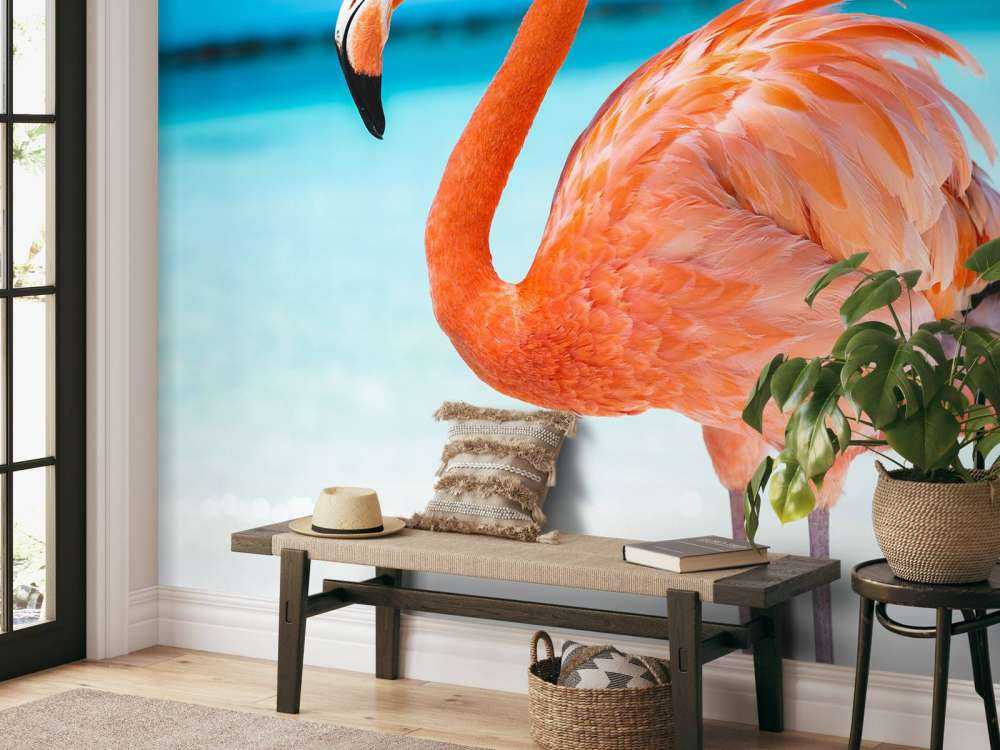 Tropischer Flamingo