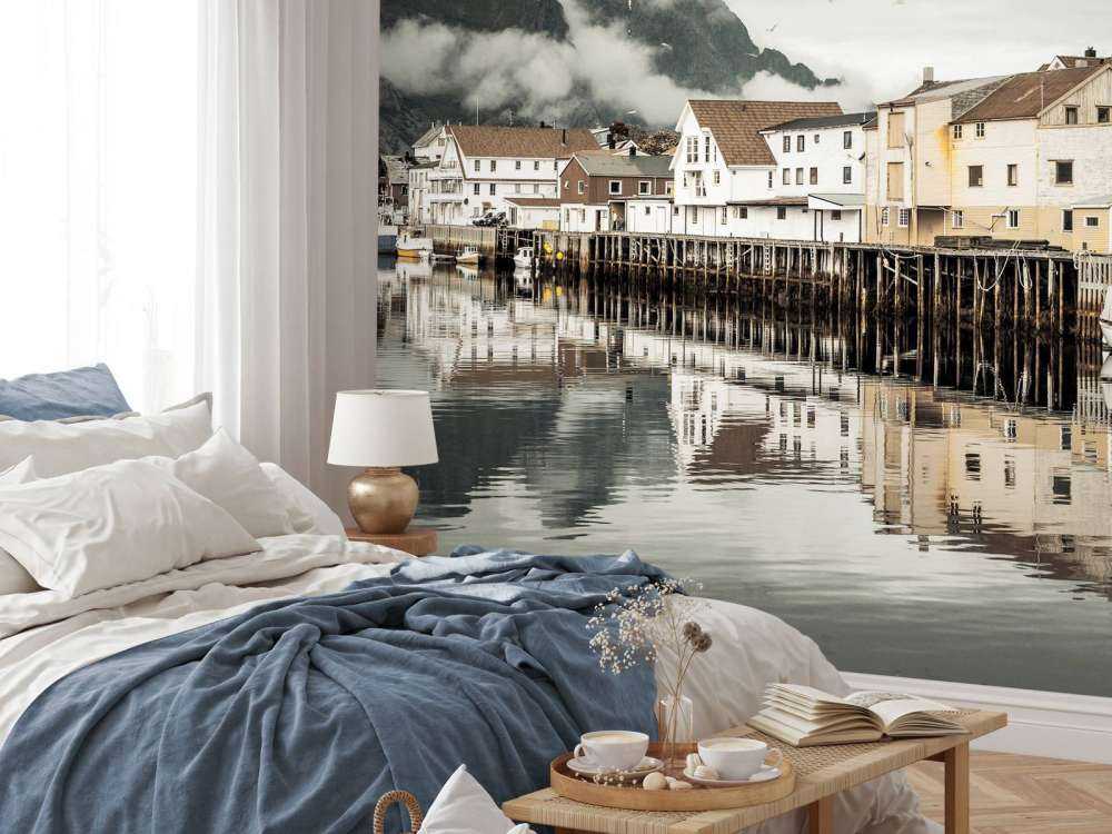 Fischerdorf auf den Lofoten