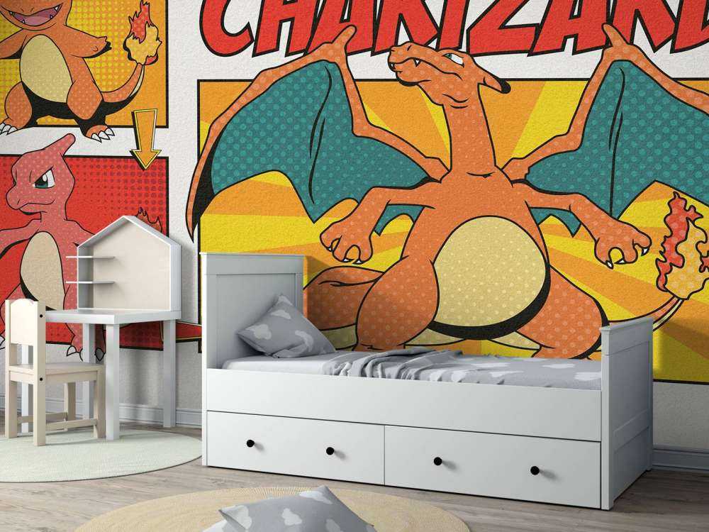 Comics - Tapferer Drache verwandelt sich