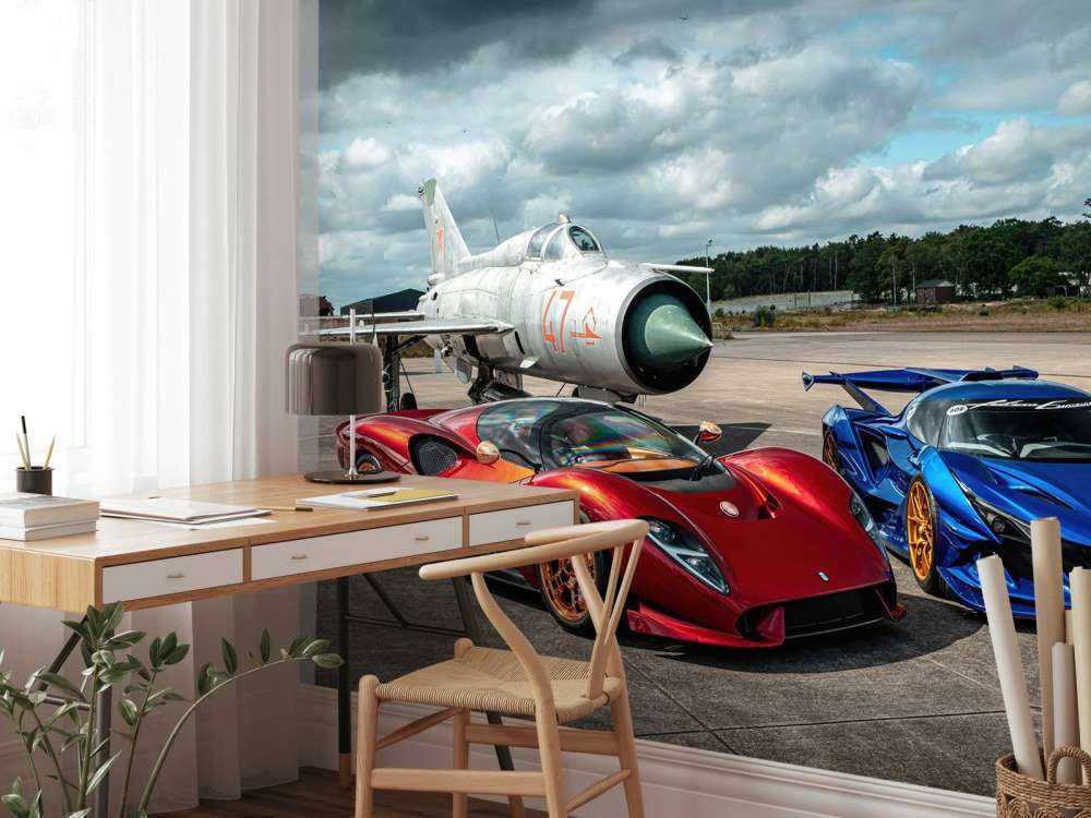 Supercars bei Kampfjets