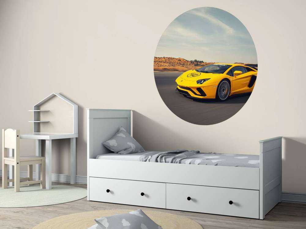 Lamborghini Aventador in Aktion