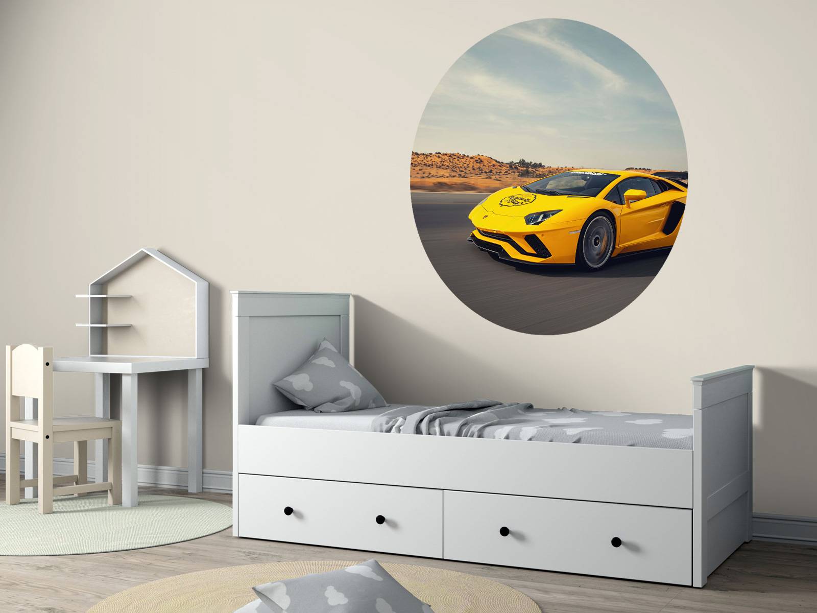 Lamborghini Aventador in Aktion